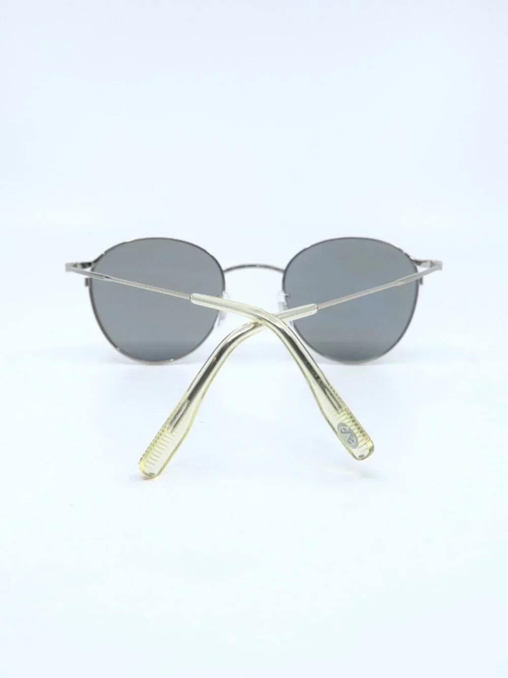 Eyevan QUINCY-SUN YSV 48mm Titanium Grey New Men's Round Sunglasses Frames.